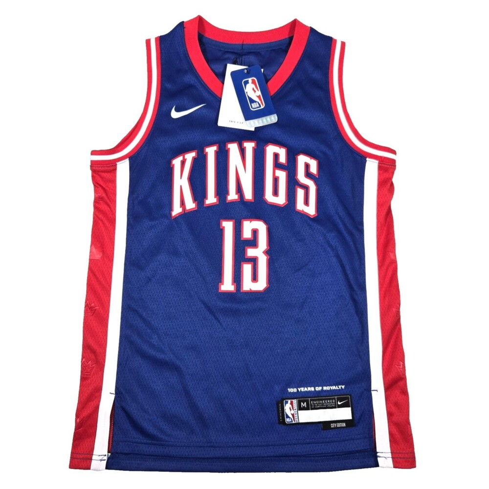 Sacramento Kings Keegan Murray City Edition Swingman Jersey Size Youth 10/12 New
